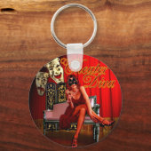 Porte-clés Théâtre Diva Collage (Recto)