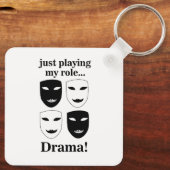 Porte-clés Théâtre Masque Théâtre Scène dramatique (Verso)