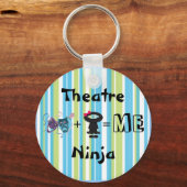Porte-clés Théâtre Ninja 1 (Recto)
