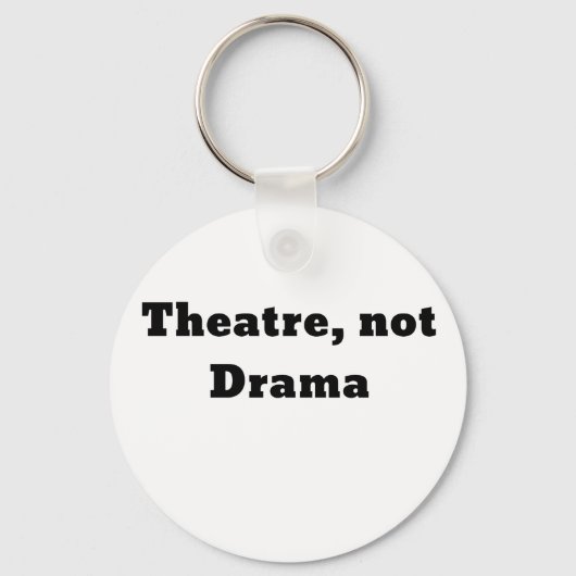 Porte-clés Théâtre pas théâtre (Recto)