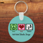Porte-clés Théâtre Peace Love (Verso)