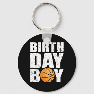Porte-clés Thème de fête d'anniversaire de baseball pour garç