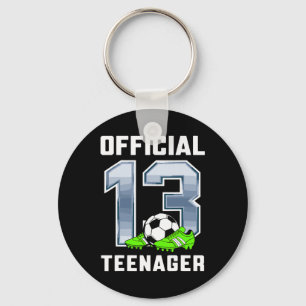 Porte-clés Thème de football pour l'anniversaire officiel d'u