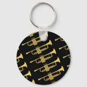 Porte-clés Thème de la trompette d'or (Recto)