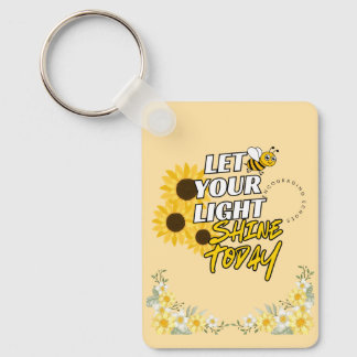 Porte-clés thème fleur 