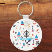 Porte-clés Thème nautique Thunder_Cove (Recto)