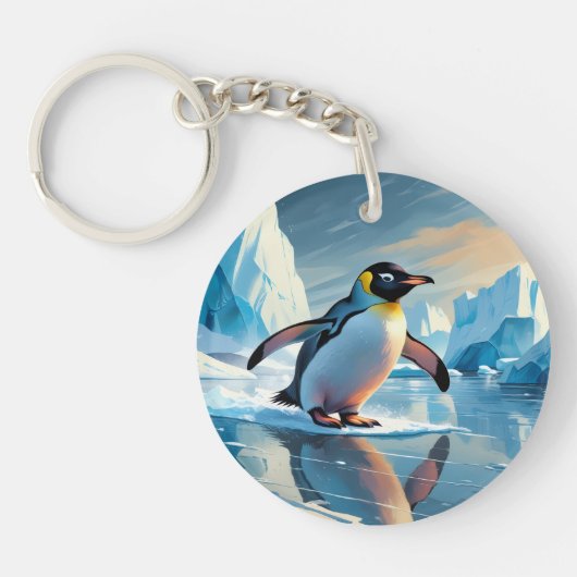 Porte-clés Thème Penguin (Devant)