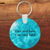 Porte-clés Thème Piscine Porte - clés promotionnels (Recto)