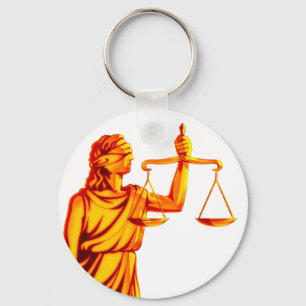 Porte-clés Themis Scales of Justice