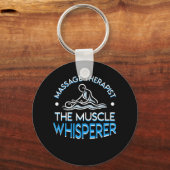 Porte-clés Thérapeute de massage The Muscle Whisperer (Recto)