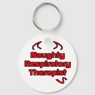 Porte-clés Thérapeute respiratoire coquin