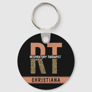 Porte-clés Thérapeute respiratoire personnalisée Cadeau RT