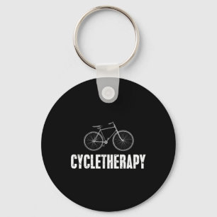 Porte-clés Thérapie-cycle Drôle de cyclisme VTT Cycliste