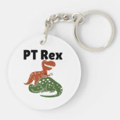 Porte-clés Thérapie physique Assistant PT Rex (Dos)