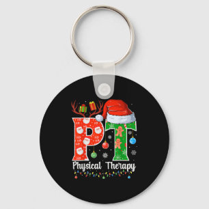 Porte-clés Thérapie physique de Noël Pt Noël Xmas