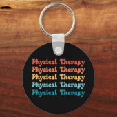 Porte-clés Thérapie physique PT Retro PT Cadeaux Grad (Recto)