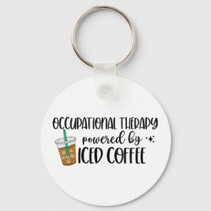 Porte-clés Thérapie professionnelle alimentée par du café gla