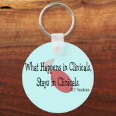 Porte-clés Thérapie respiratoire Cadeaux étudiants (Recto)