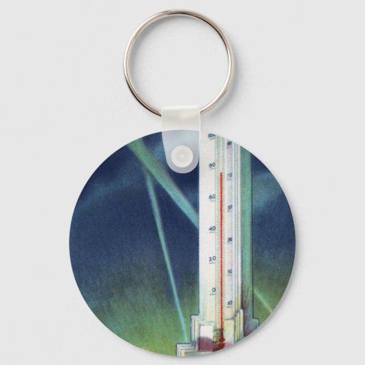 Porte-clés Thermomètre Havoline (Recto)