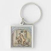 Porte-clés Theseus luttant avec le Minotaur (Devant)