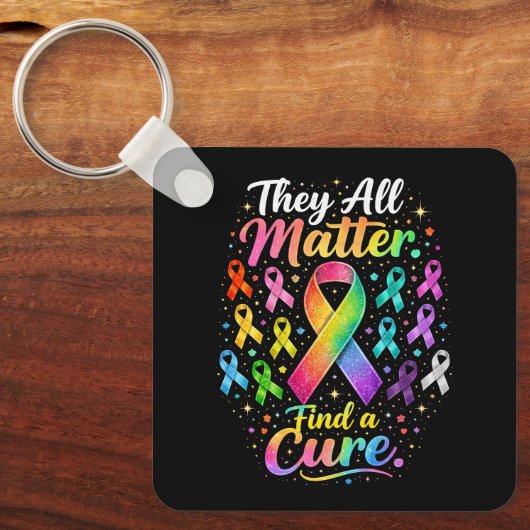 Porte-clés They All Matter (Recto)