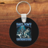 Porte-clés They Don't Understand Alpha Wolf Funny Werewolf (Recto)