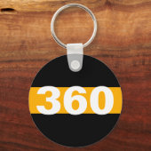 Porte-clés Thin Gold Line Personalized Dispatcher Keychain (Recto)