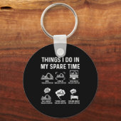 Porte-clés Things I Do In My Spare Time Roller Coaster Fan De (Recto)