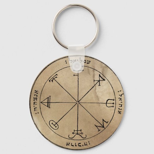 Porte-clés Third Pentacle of Saturn Keychain (Recto)