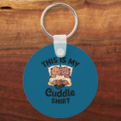 Porte-clés This Is My Cuddle Shirt Cute Beavers Funny  (Recto)