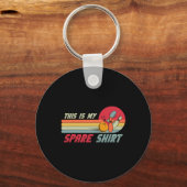 Porte-clés This Is My Spare Shirt Funny Bowling (Recto)