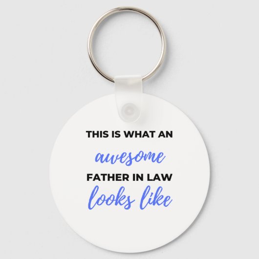Porte-clés This Is What An Awesome Father (Recto)