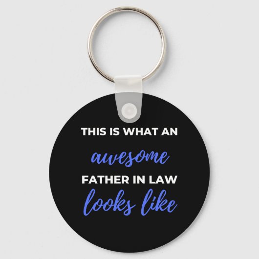 Porte-clés This Is What An Awesome Father (Recto)