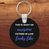 Porte-clés This Is What An Awesome Father (Recto)