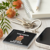 Porte-clés This Santa Loves Going (Devant Droit)