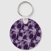Porte-clés THISTTLE violet motif (Recto)