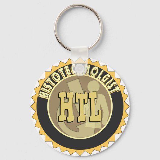 PORTE-CLÉS THL BADGE HISTOTECHNOLOGIST HISTOLOGY TECH (Recto)