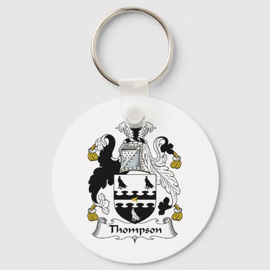 Porte-clés Thompson Family Crest (Recto)