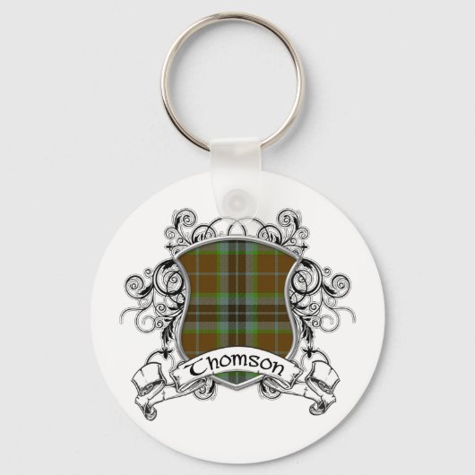 Porte-clés Thomson Tartan Shield (Recto)