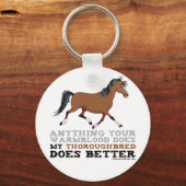 Porte-clés Thoroughbreds le font mieux (Recto)