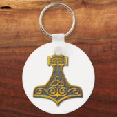 Porte-clés Thor's Hammer-gold (Recto)