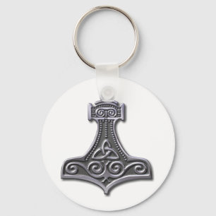 Porte-clés Thor's Hammer-silver