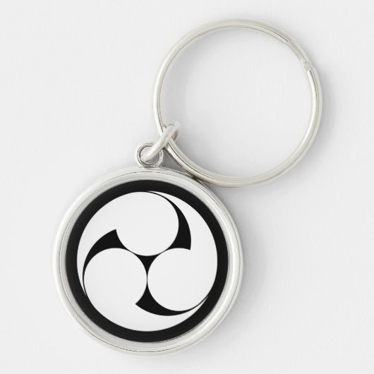 Porte-clés Three clockwise swirls (Devant)