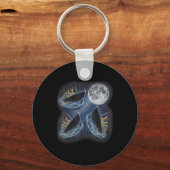 Porte-clés Three Rms Titanic Moon 3 Howling At Moon Funny Wei (Recto)