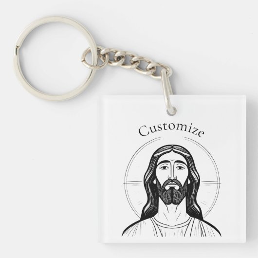 Porte-clés Thunder_Cove de Jésus-Christ (Devant)