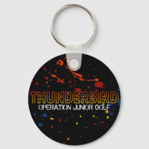 Thunderbird Golf Porte - clé - Splatter QR