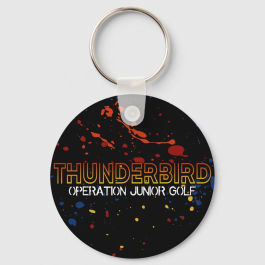 Porte-clés Thunderbird Golf Porte - clé - Splatter QR (Recto)