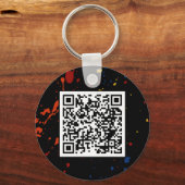 Porte-clés Thunderbird Golf Porte - clé - Splatter QR (Verso)