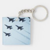 Porte-clés Thunderbirds F-16 Airshow (Dos)