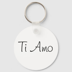 Porte-clés Ti Amo/I Love You